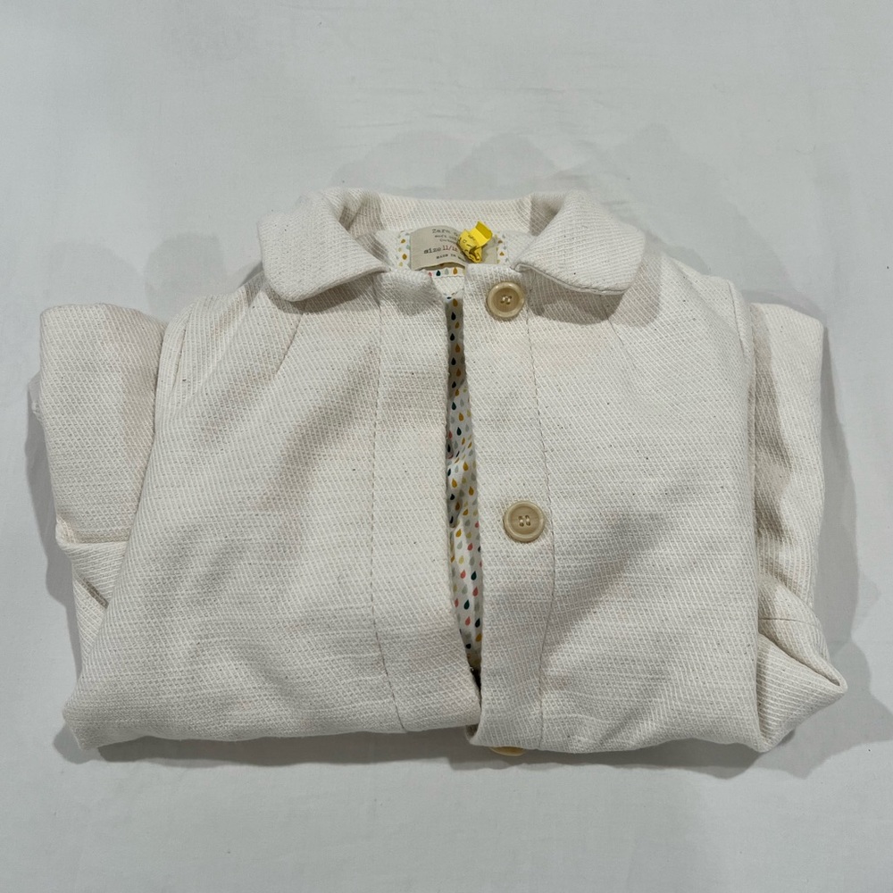 Zara Girls Button Down Coat